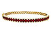 D292-89463: BANGLE 5.04 TW RUBY 5.60 TGW