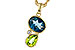 D292-90408: NECKLACE 2.43 SEMI-PREC (PER,LBT) 2.45 TGW
