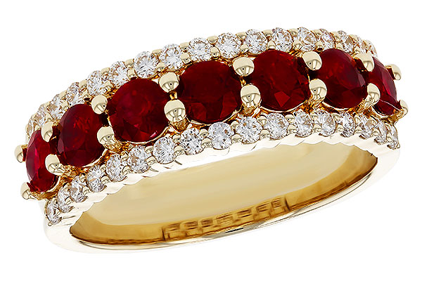 D293-73136: M206-48626 W/RUBY 1.26 TW RUBY 1.70 TGW