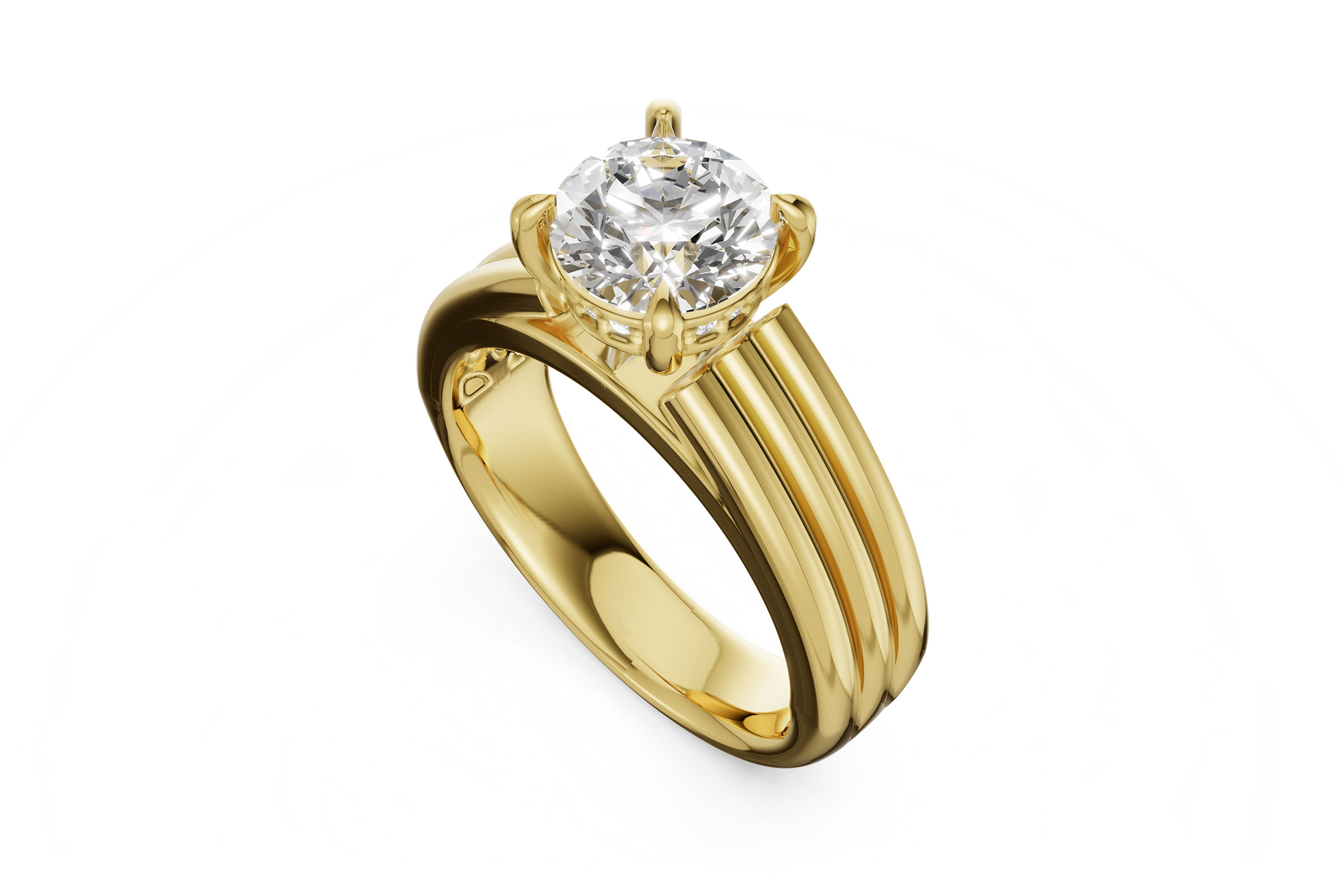 D293-73181: LDS SEMI DIA RG .04 TW