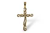 E024-67681: CROSS PENDANT .01 BR