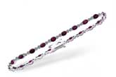 E201-99481: BRACELET 4.08 RUBY 4.55 TGW