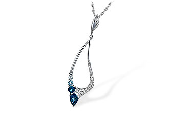 E207-43108: NECK .83 BLUE TOPAZ 1.00 TGW