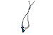 E207-43108: NECK .83 BLUE TOPAZ 1.00 TGW