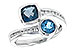 E207-44990: LDS RG 1.55 TW BLUE TOPAZ 1.70 TGW