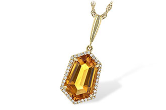 E208-28590: NECK 3.66 CITRINE 3.80 TGW