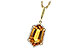 E208-28590: NECK 3.66 CITRINE 3.80 TGW