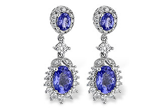 E208-33181: EARR 1.80 TW TANZANITE 2.33 TGW