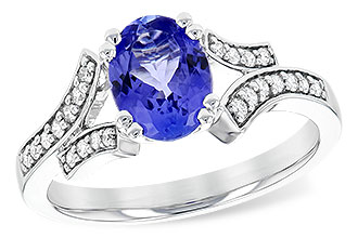 E208-34090: LDS RG 1.15 TANZANITE 1.30 TGW