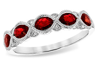 E208-34917: LDS WED RG 1.00 RUBY 1.04 TGW