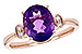 E208-35826: LDS RG 2.10 AMETHYST 2.16 TGW (10x8MM AMY)