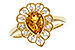 E291-94081: LDS RG .62 CITRINE .75 TGW