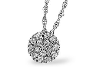 E292-84917: NECKLACE .25 TW