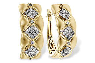 E292-85845: EARRINGS .75 TW