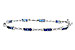 E292-87681: BRACELET 2.10 SAPPHIRE 2.75 TGW (7")