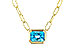 E292-87717: NECKLACE 1.20 SWISS BLUE TOPAZ (18")