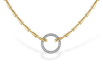 E292-90408: NECKLACE .33 TW (17")