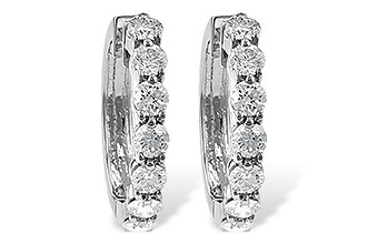 F019-21290: EARRINGS 2 CT TW