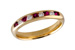 F111-01290: LDS WED RG .22 RUBY .38 TGW