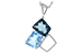 F206-52217: NECK 10.60 BLUE TOPAZ 10.73 TGW