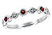F207-36817: LDS WED RG .13 RUBY .16 TGW