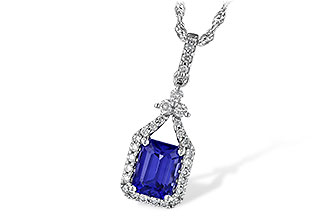 F208-27672: NECK 1.42 TANZANITE 1.72 TGW