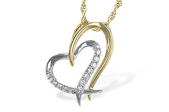 F208-30417: NECKLACE .15 TW