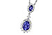 F208-33181: NECK 1.26 TW TANZANITE 1.60 TGW