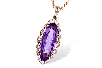 F208-34926: NECK 3.60 AMETHYST 3.74 TGW