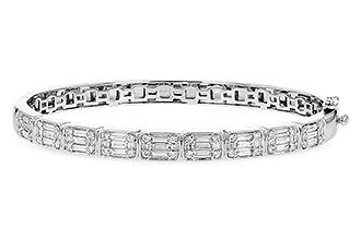 F291-03154: BANGLE 1.25 TW BAGUETTES
