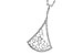 F291-05854: NECKLACE .50 TW