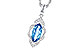 F291-06808: NECK 1.26 BLUE TOPAZ 1.37 TGW