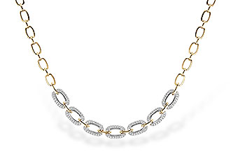 F291-92208: NECKLACE 1.95 TW (17 INCHES)