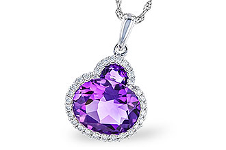 F291-92226: NECK 2.28 TW AMETHYST 2.42 TGW