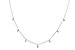 F291-92263: NECKLACE .12 TW (18")