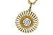 F291-99463: NECKLACE .10 BR