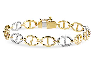 F291-99490: BRACELET .82 TW (7")