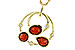 F292-82199: NECKLACE 2.88 GARNET 2.94 TGW