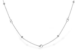 F292-83108: NECLACE .11 TW (18")