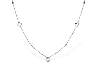 F292-84054: NECKLACE .20 TW (18")