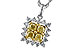 F292-85863: NECK .76 FANCY YELLOW DIAMONDS 1.09 TW