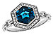 F292-87681: LDS RG 2.03 LONDON BLUE TOPAZ 2.14 TGW (7.5MM LBT)