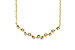 F292-89499: NECKLACE .25 TW (18")