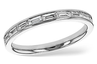 F293-73108: LDS DIA WED RG .44 TW BAGUETTES