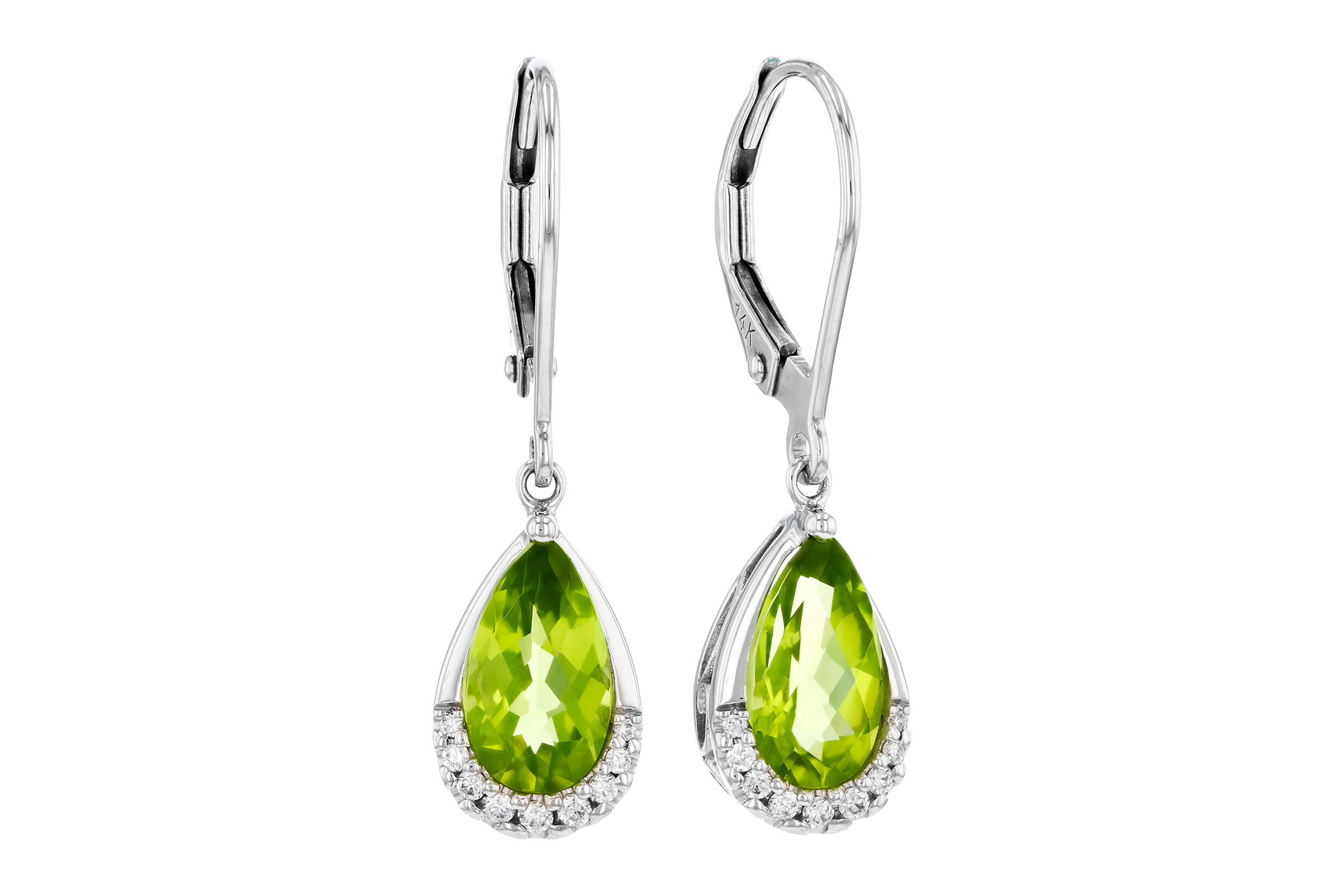 F293-74926: EARR 1.85 PERIDOT 1.94 TGW (9x5MM PS)
