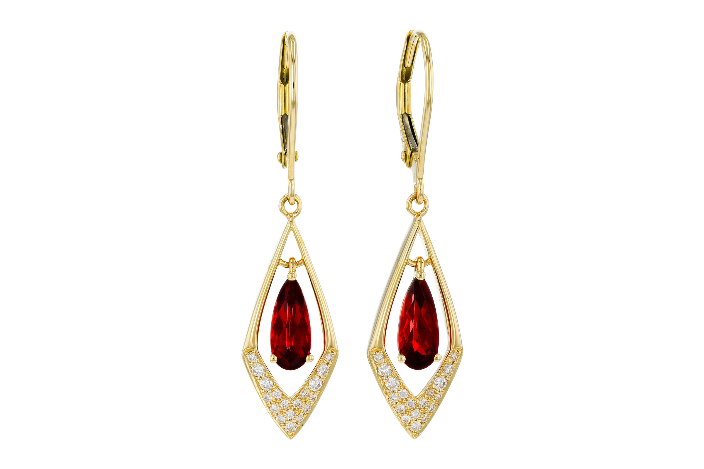 F293-74935: EARR 1.13 TW GARNET 1.28 TGW