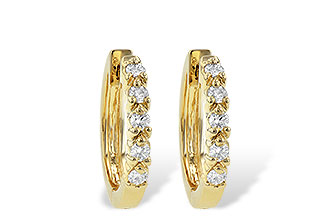 G019-21290: EARRINGS .25 TW