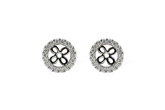 G205-58563: EARRING JACKETS .24 TW (FOR 0.75-1.00 CT TW STUDS)