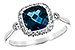 G207-37663: LDS RG 1.62 LONDON BLUE TOPAZ 1.78 TGW (7MM LBT)