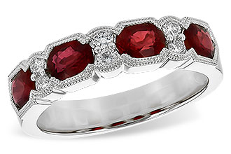 G208-29526: LDS WED RG 1.66 RUBY 1.84 TGW (5x4MM RUBY)